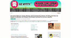 Desktop Screenshot of ozkitty.com.au